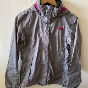 The North Face rain jacket
